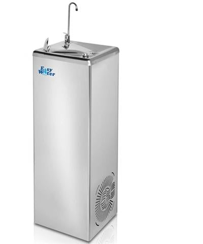 Easywater 60C gulvstående drikkefontæne med drikketud og høj tappehane